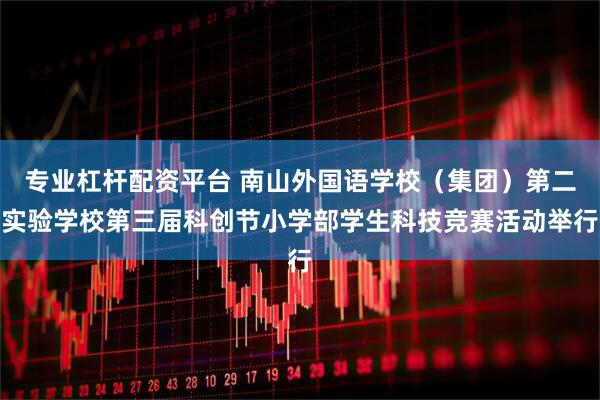 專業(yè)杠桿配資平臺 南山外國語學(xué)校（集團(tuán)）第二實(shí)驗(yàn)學(xué)校第三屆科創(chuàng)節(jié)小學(xué)部學(xué)生科技競賽活動(dòng)舉行